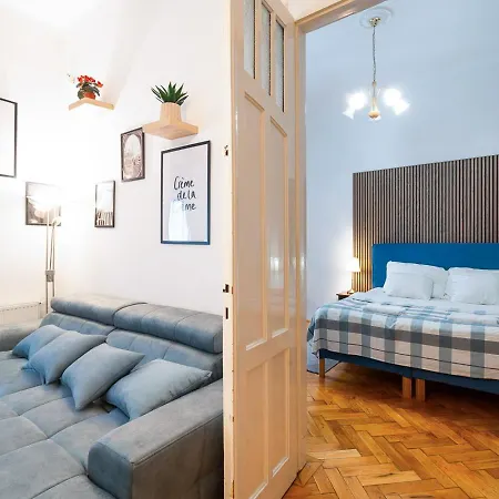 شقة Beautiful Spacious Three-room Close To Buda Castle